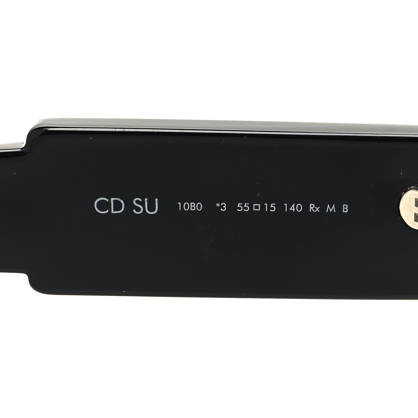 Acetate CD SU Sunglasses Black