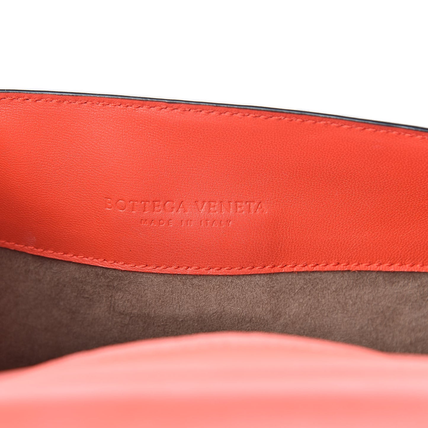 Nappa Intrecciato Scales Mini Top Handle Bag Geranium