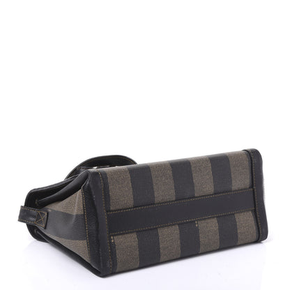 Fendi Calfskin Pequin Spalmati Crossbody Bag Tobacco 3 of 11