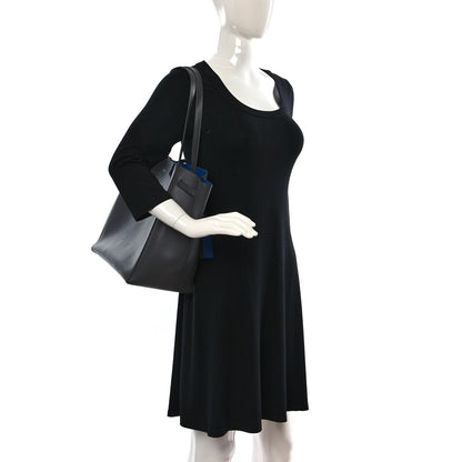 Celine Smooth Calfskin Small Belt Cabas Light Anthracite 2 of 9