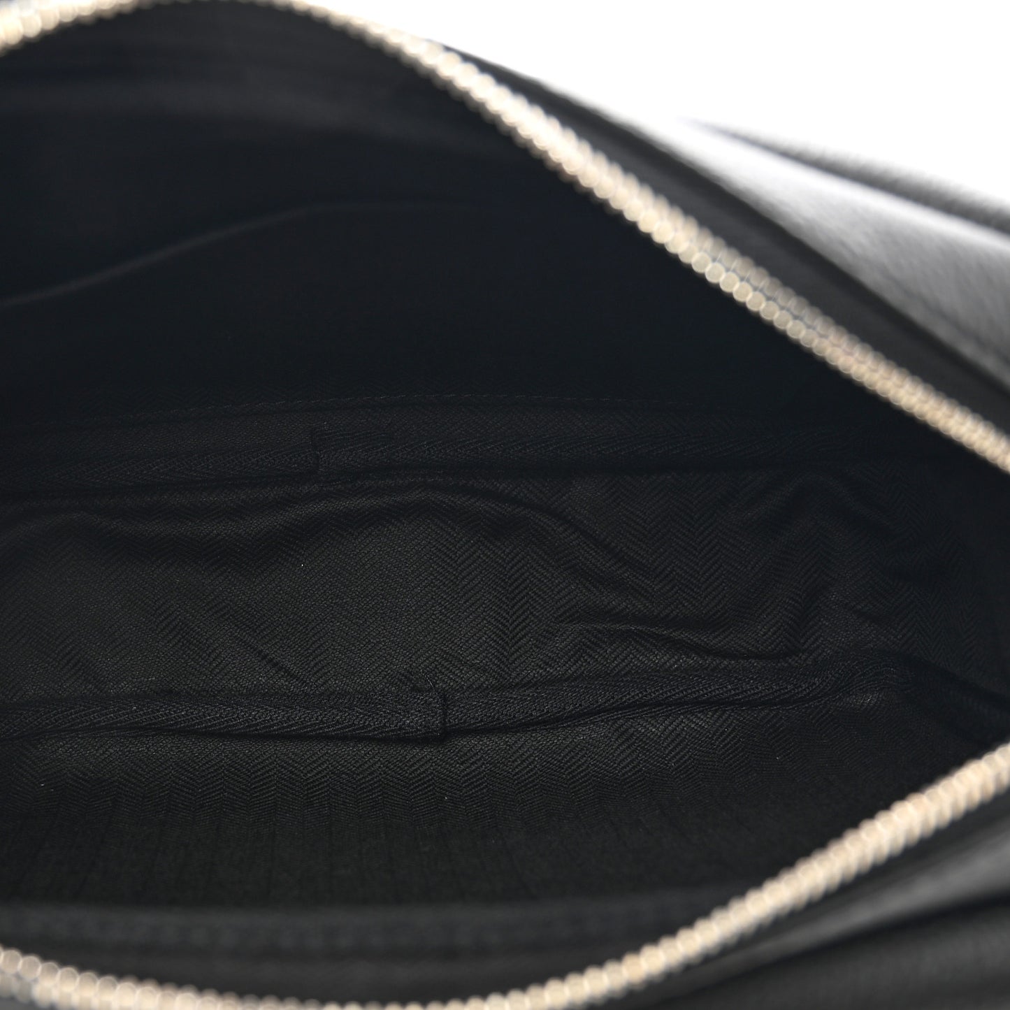 Soft Grained Calfskin XS Military Messenger Bag Black