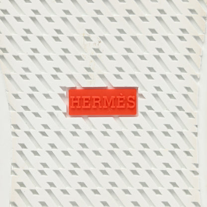 Hermes Calfskin Day Sneakers 39 White 7 of 11