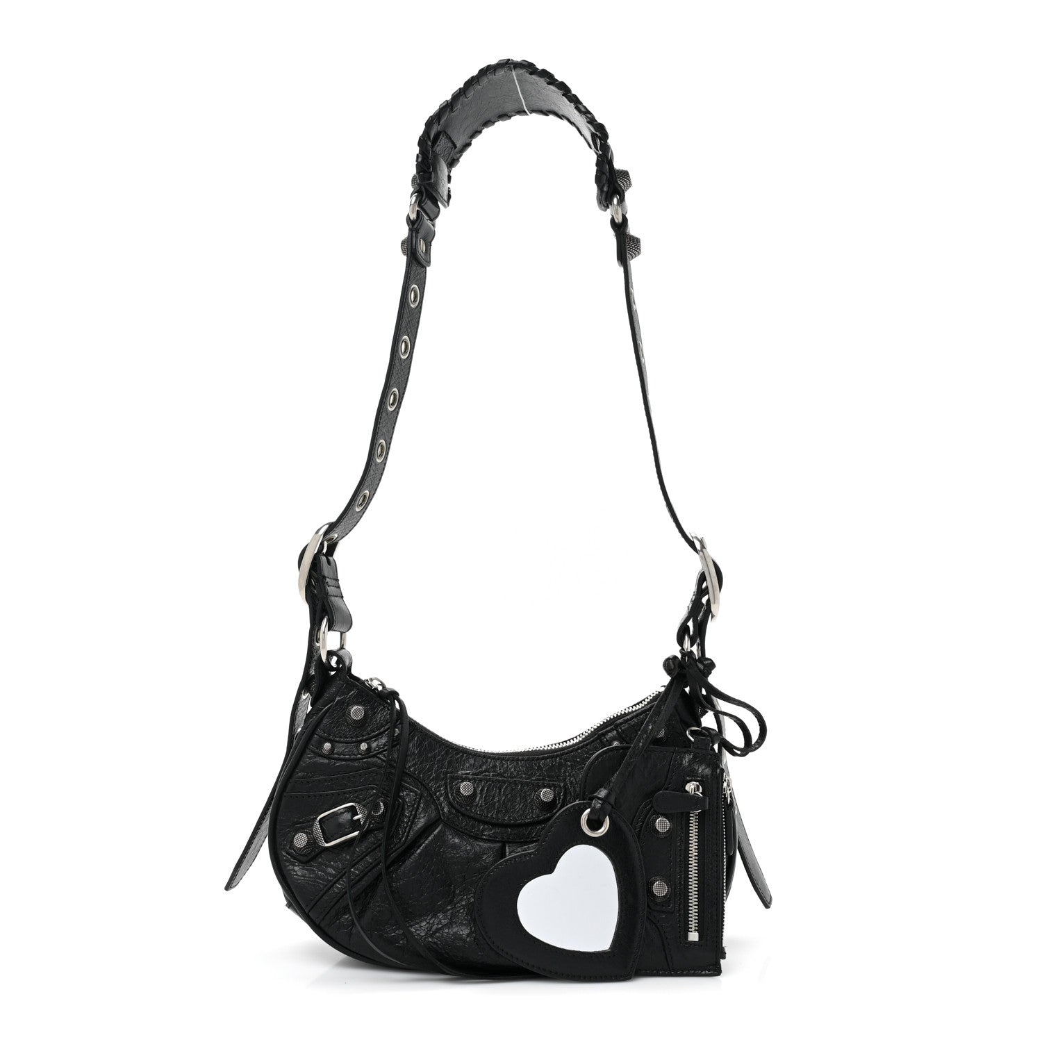 Balenciaga Agneau Arena Le Cagole Shoulder Bag XS Black 1 of 11
