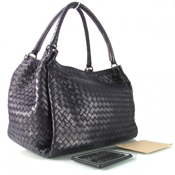 Nappa Intrecciato Parachute Bag Tourmaline