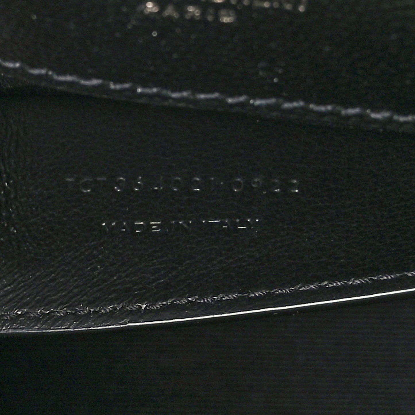 Grain De Poudre Medium Classic Monogram Monochrome Kate Satchel Black