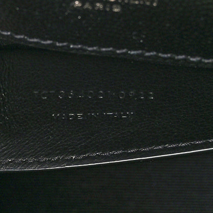 Saint Laurent Grain De Poudre Medium Classic Monogram Monochrome Kate Satchel Black 8 of 10