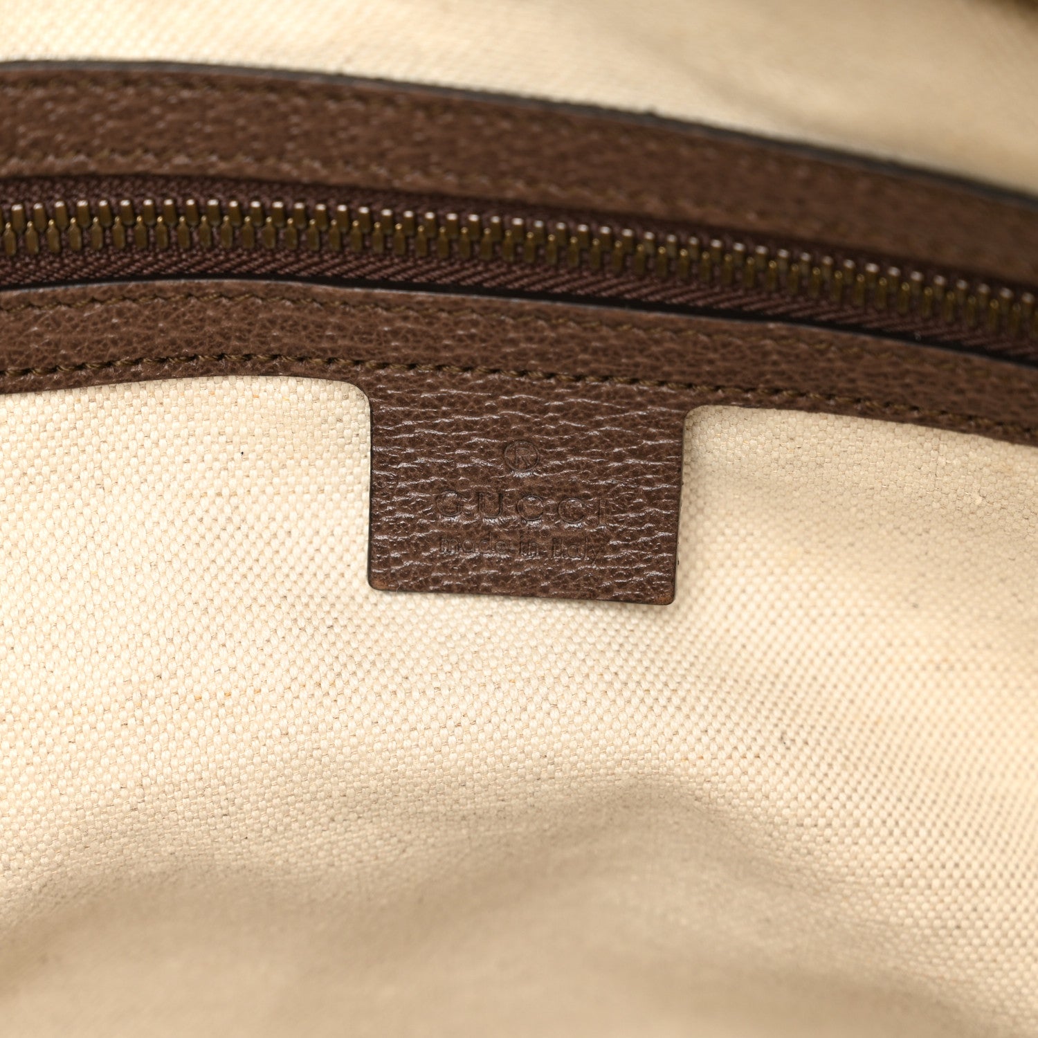Gucci GG Supreme Monogram Textured Dollar Calfskin Web Medium Ophidia Carry-On Duffle Bag Beige Ebony New Acero 5 of 9