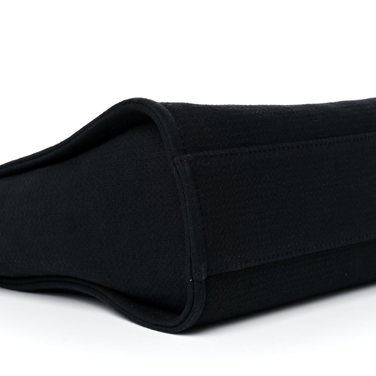 Lurex Boucle Small Deauville Tote Black