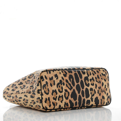 Givenchy Textured Coated Canvas Leopard Print Large Antigona Tote 4 of 7
