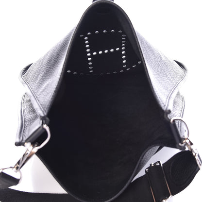 Hermes Taurillon Clemence Evelyne III GM Black 5 of 10