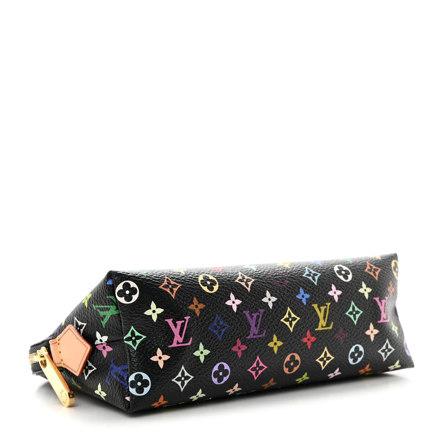 Monogram Multicolor Cosmetic Pouch Black Grenade