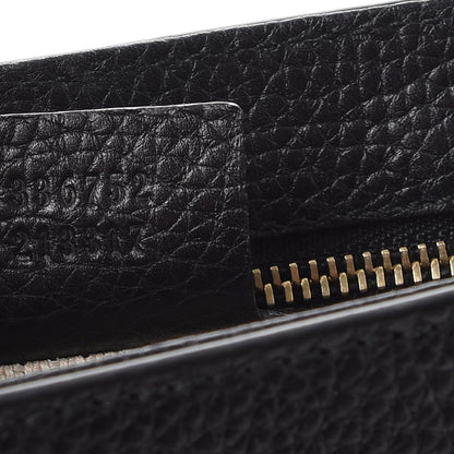 Gucci Pebbled Calfskin Medium Soho Flap Crossbody Black 7 of 9