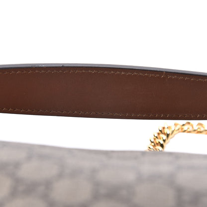 Gucci GG Supreme Monogram Large Linea A Hobo Light Brown 10 of 11