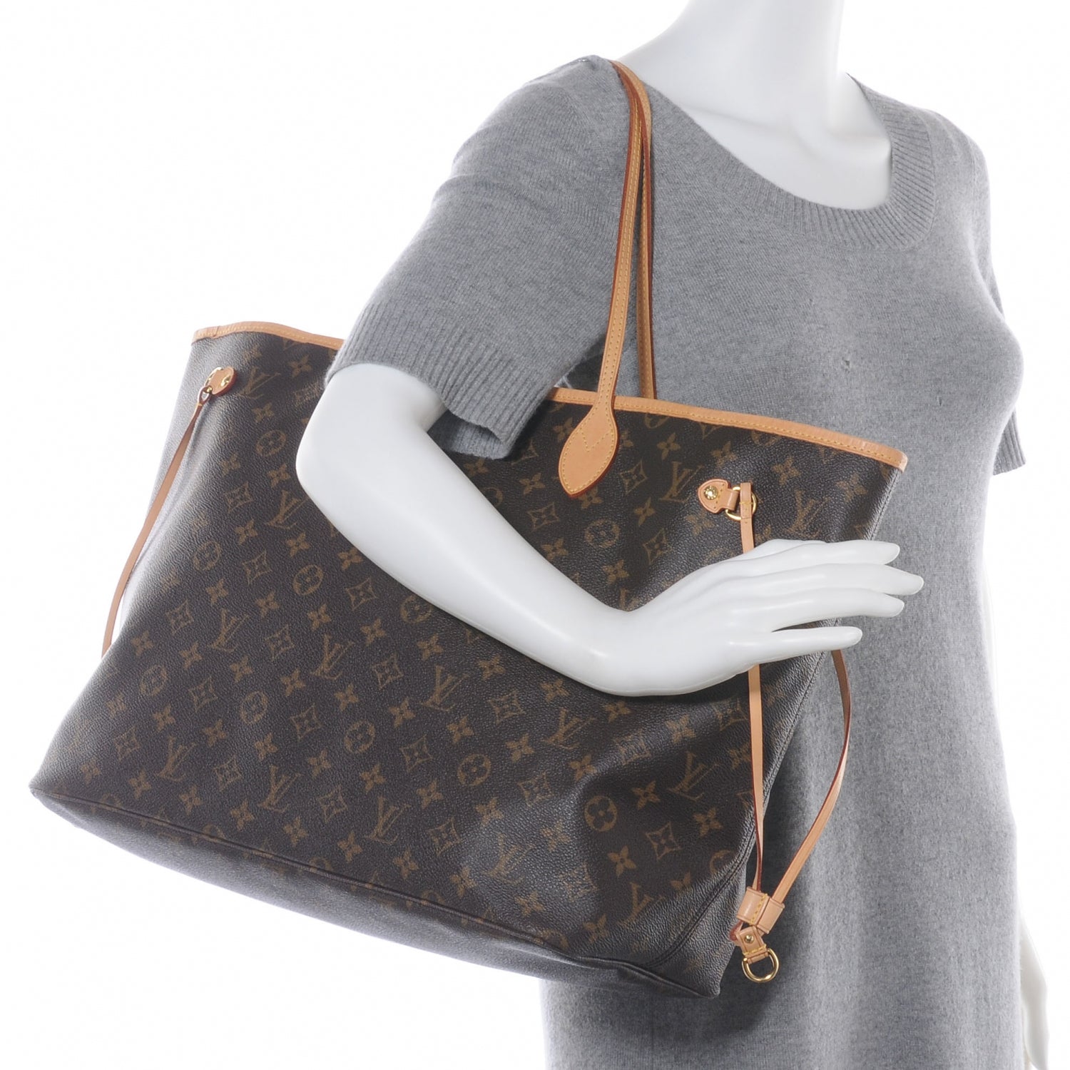 Louis Vuitton Monogram Neverfull GM 2 of 7