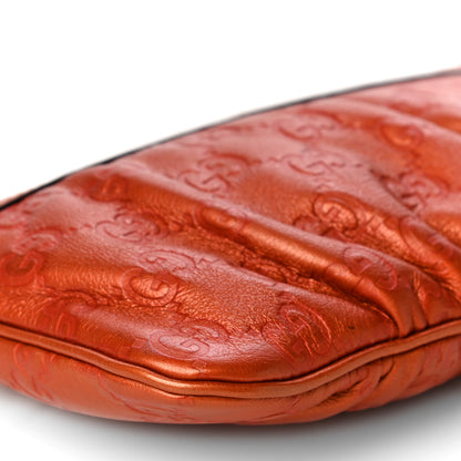 Gucci Guccissima Heart Wristlet Orange 9 of 16