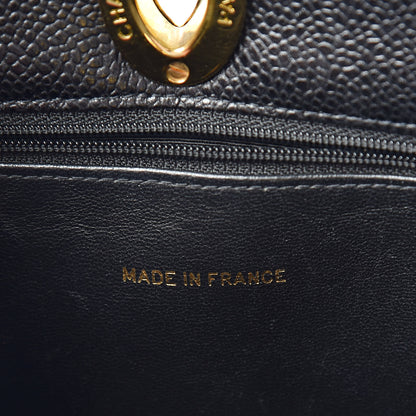 Chanel Caviar Quilted Small Tote Black 7 of 14
