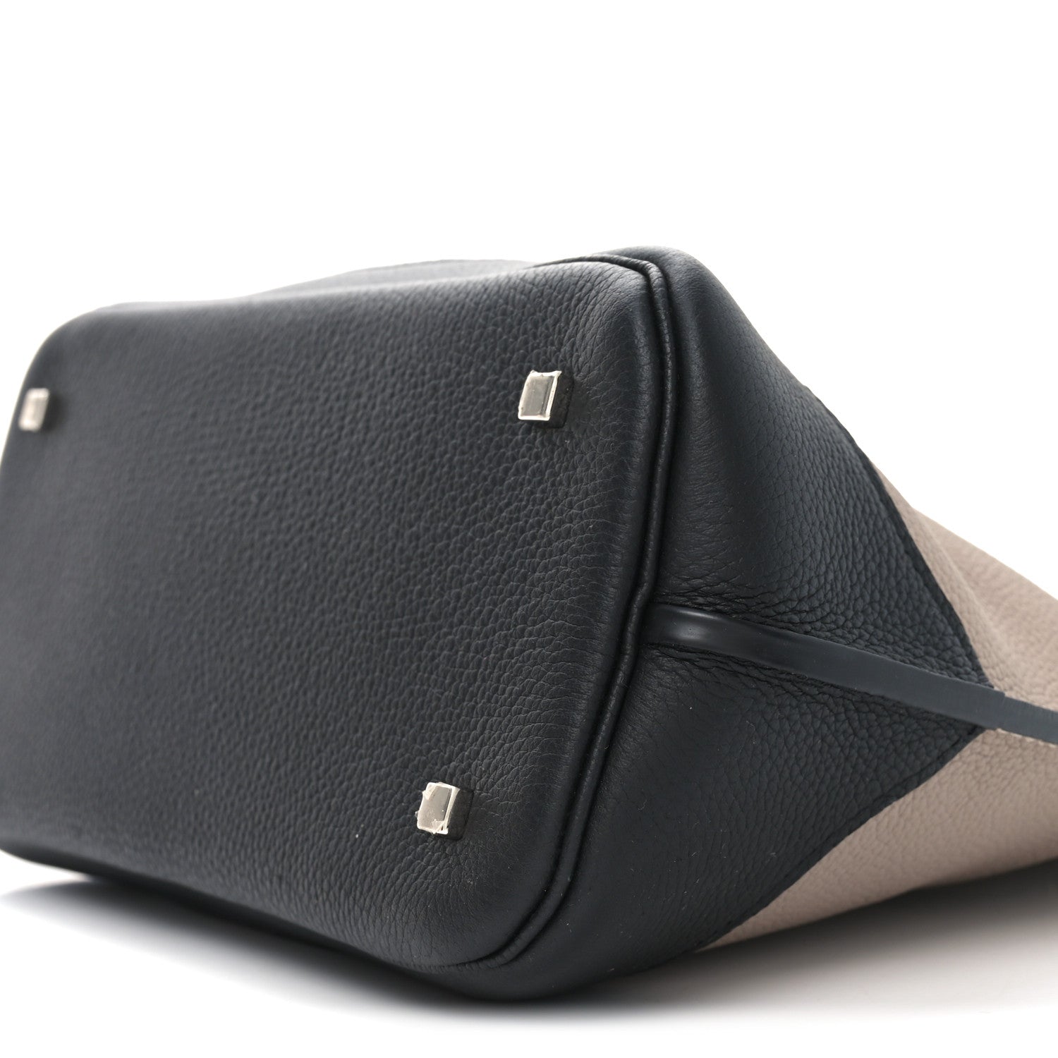 Moynat Taurillon Josephine PM Tourterelle Blue 9 of 9