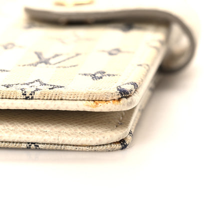 Louis Vuitton Mini Lin Croisette Small Ring Agenda Blue 8 of 8