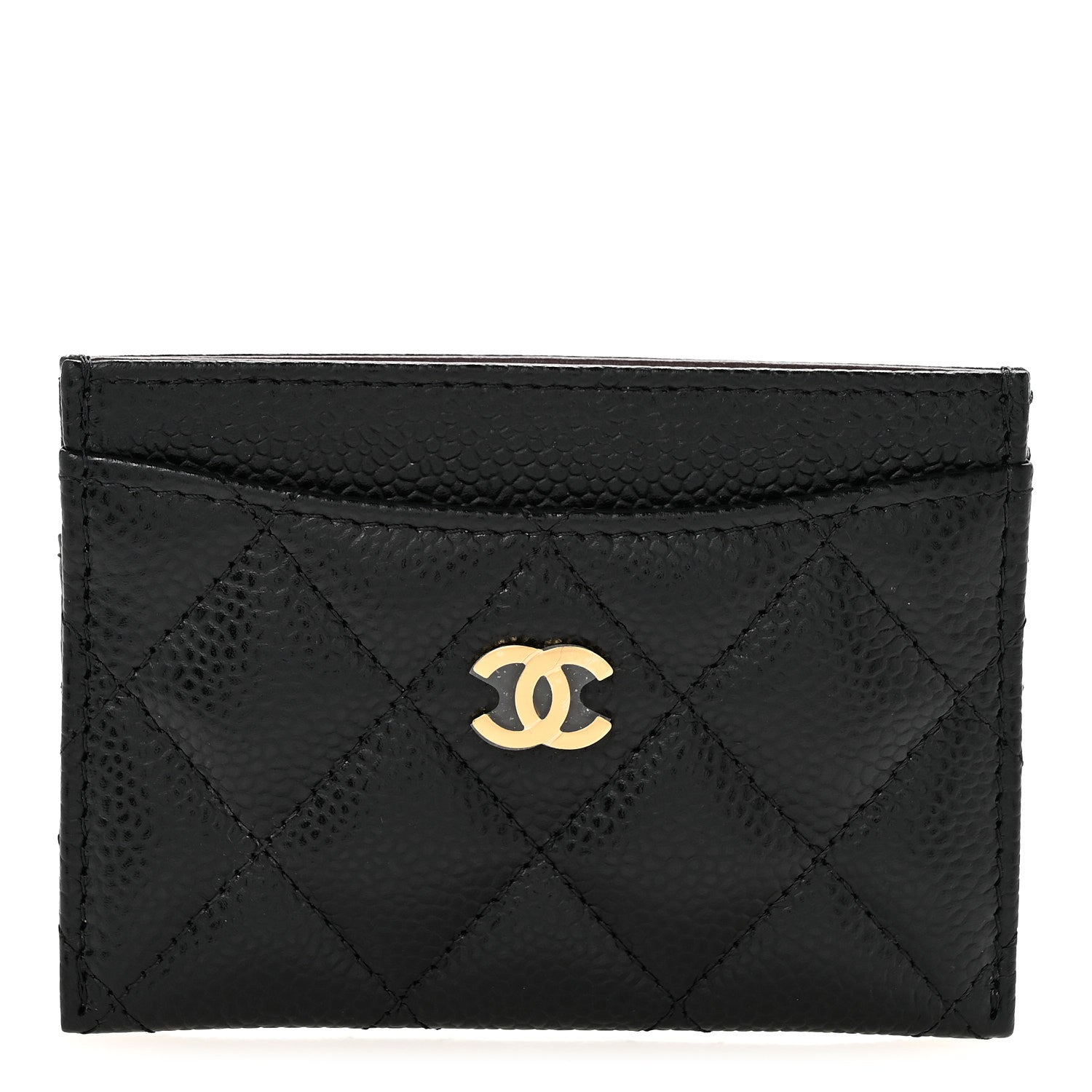Chanel Caviar Quilted Card Holder Black 1 of 9
