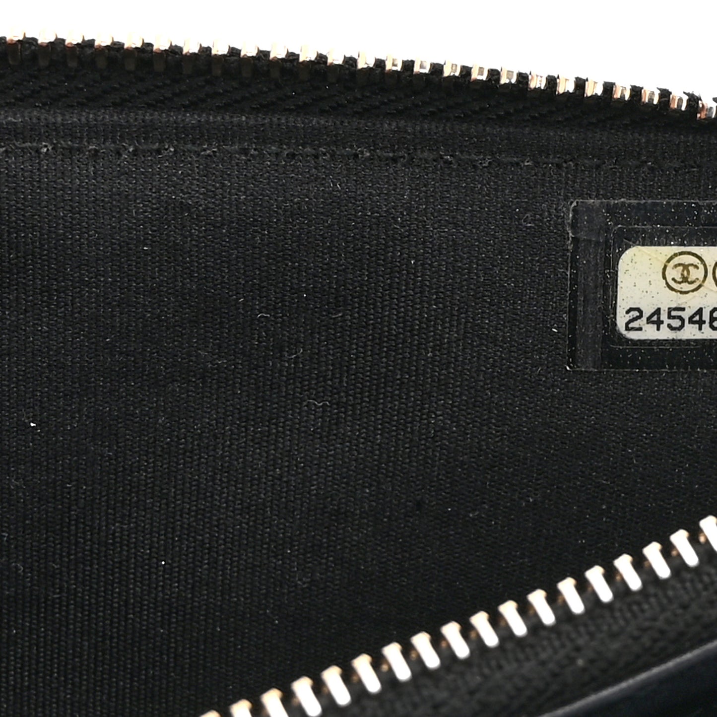 Calfskin Quilted Small Boy Clutch With Chain Black