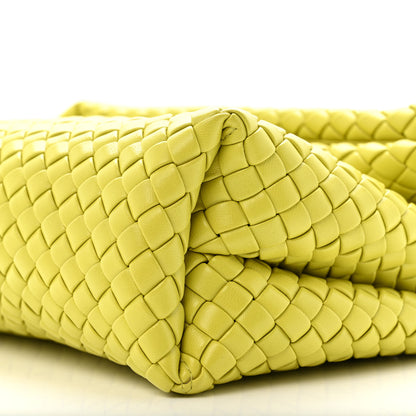 Bottega Veneta Nappa Intrecciato The Fold Crossbody Kiwi 9 of 13