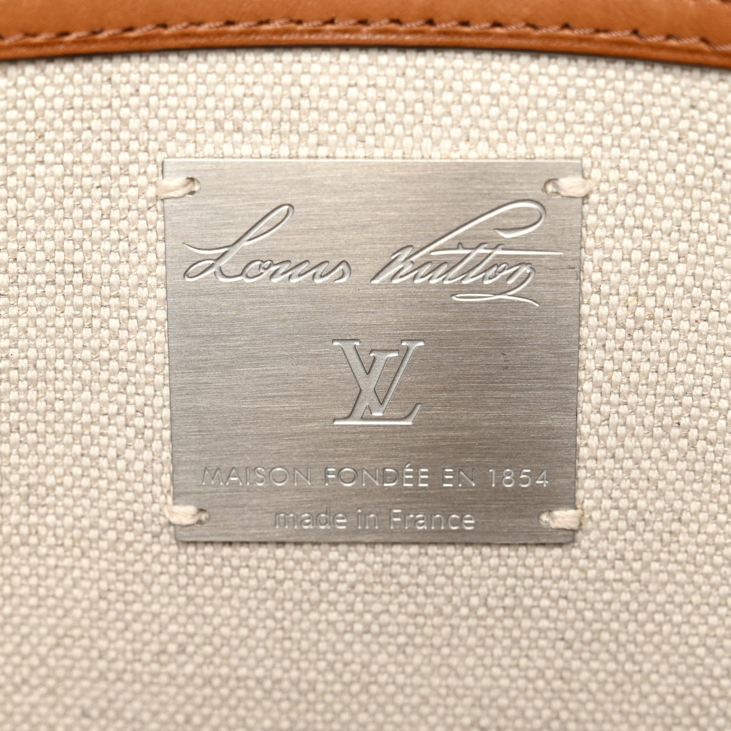 Louis Vuitton Cuir Millesime Porte-Documents Voyage PM Tan 6 of 9