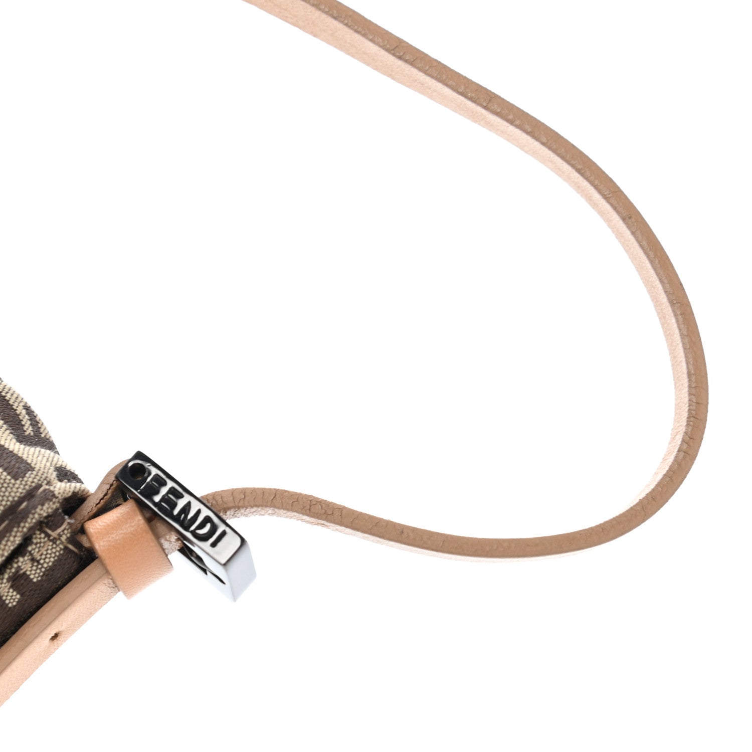 Fendi Zucchino Mini Baguette Beige 11 of 11