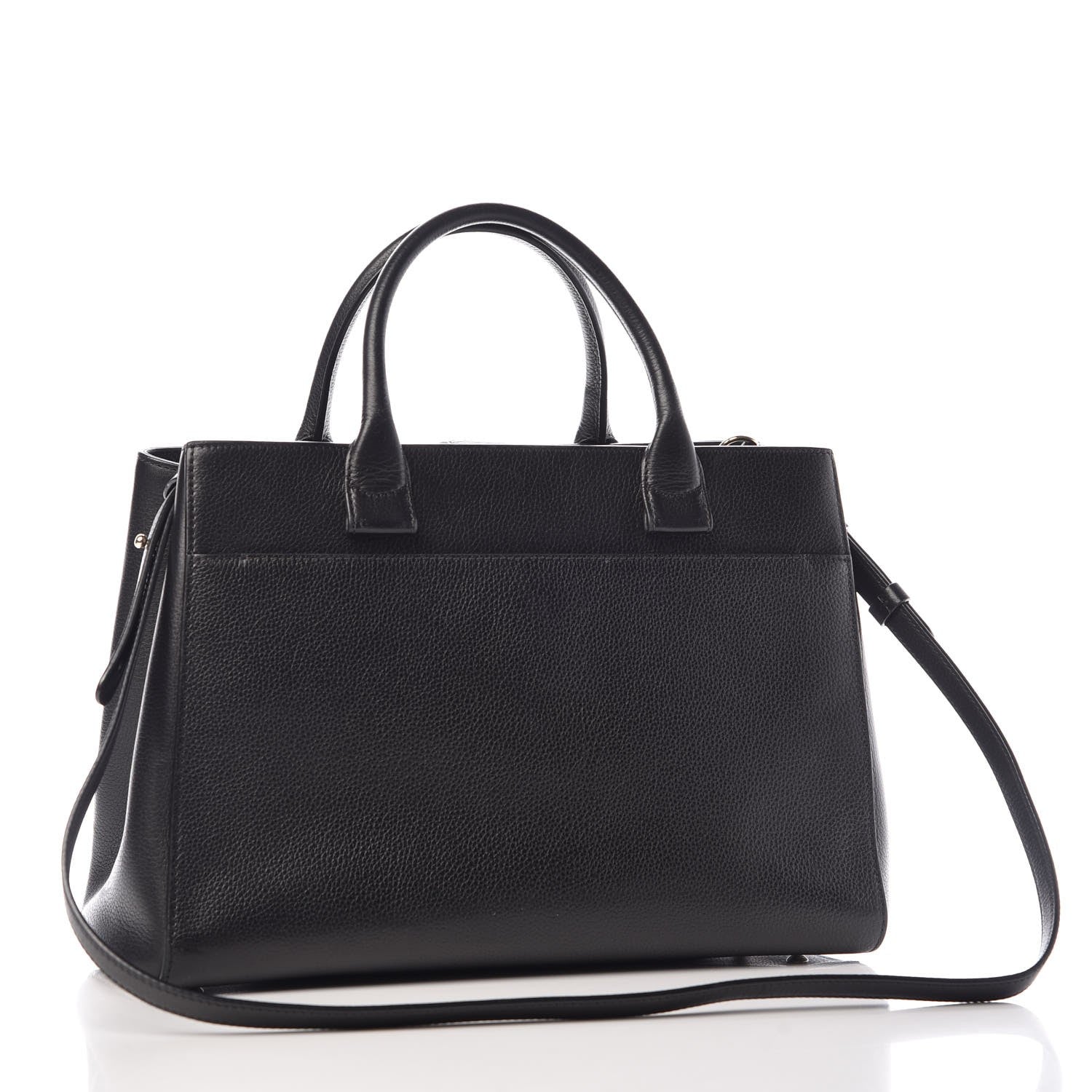 Chanel Grained Calfskin Small Neo Executive Shopper Tote Black 3 of 11