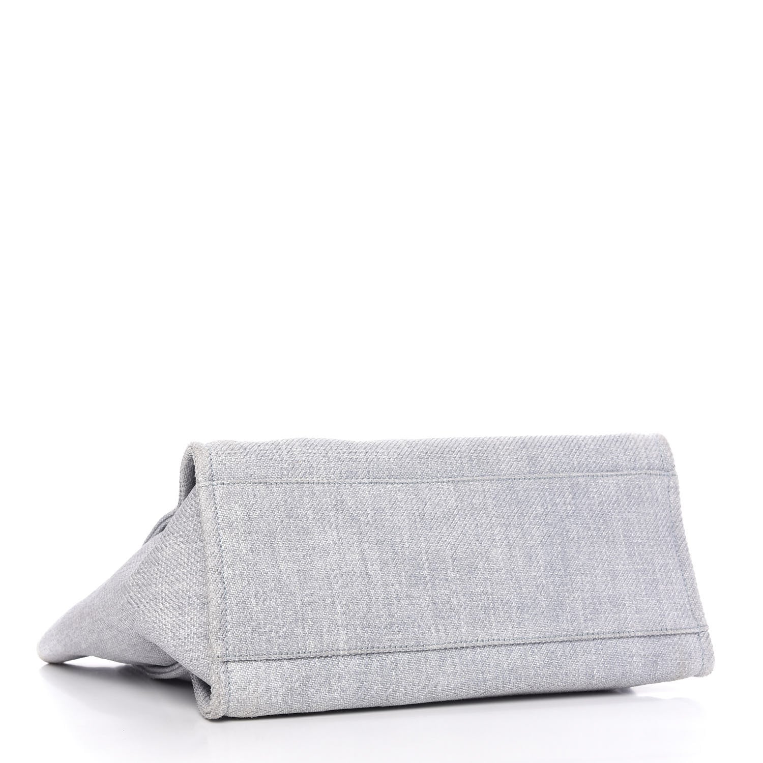 Chanel Canvas Medium Deauville Tote Denim Blue 4 of 13