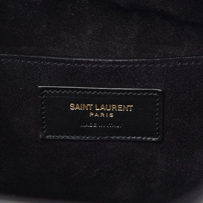 Saint Laurent Calfskin Medium Emmanuelle Bucket Bag Black 7 of 7