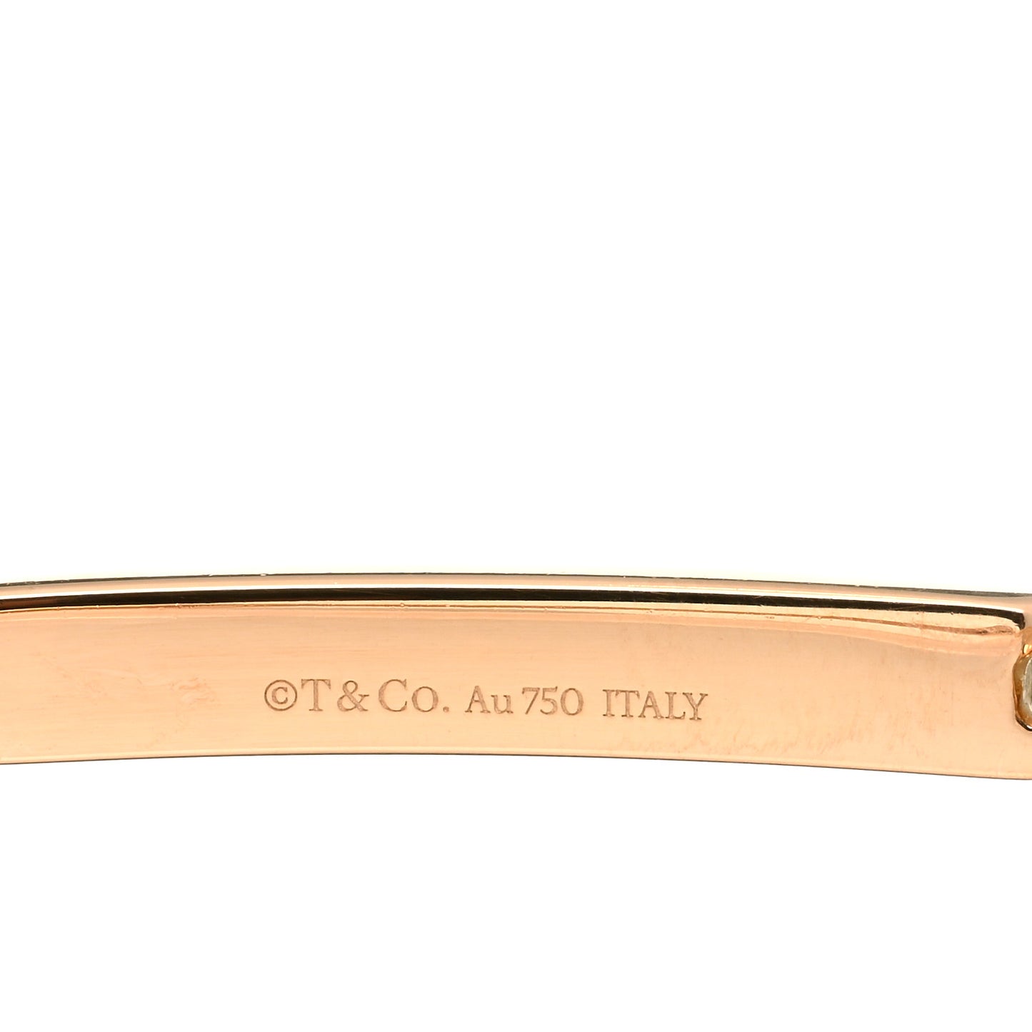 18K Rose Gold Diamond Micro Link ID Chain Bracelet