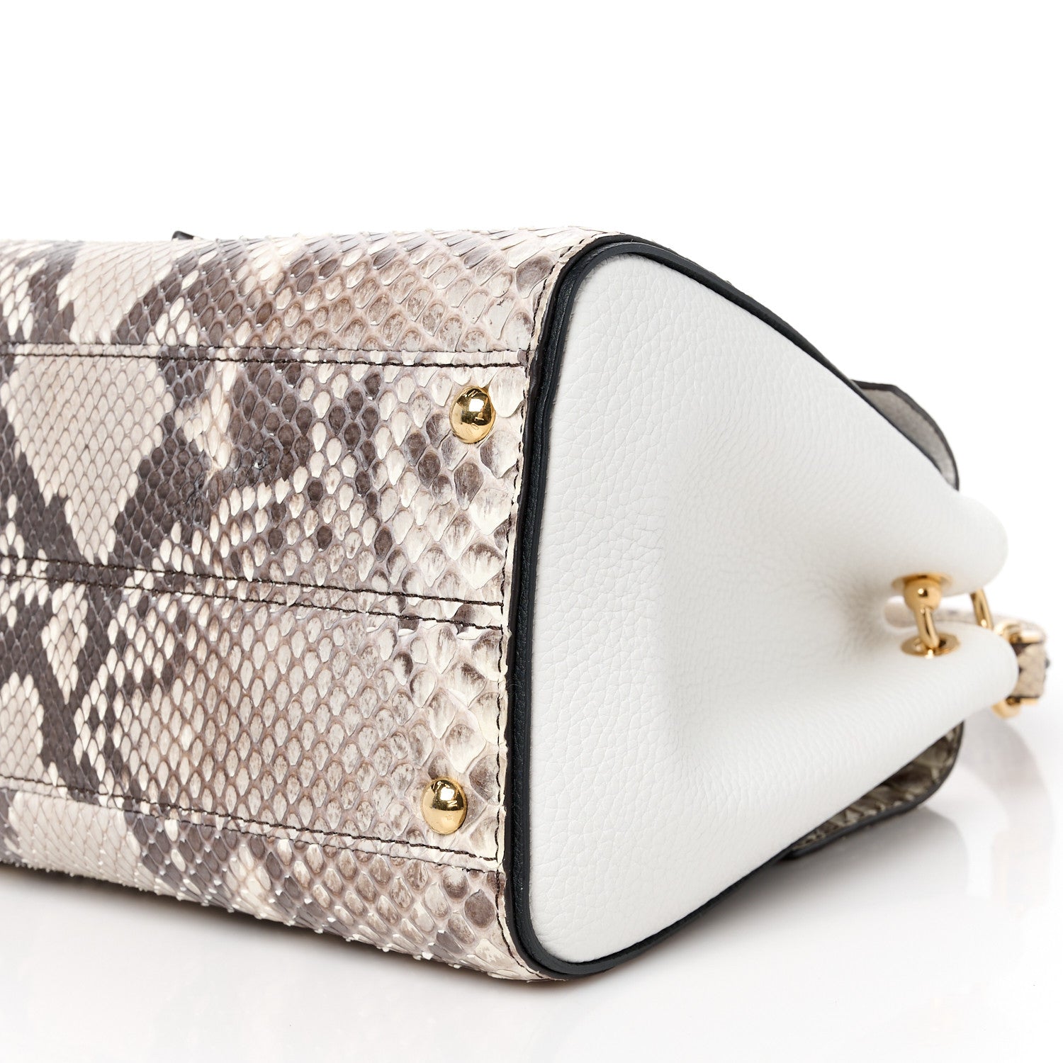 Louis Vuitton Snakeskin Monogram Double V Creme 11 of 11