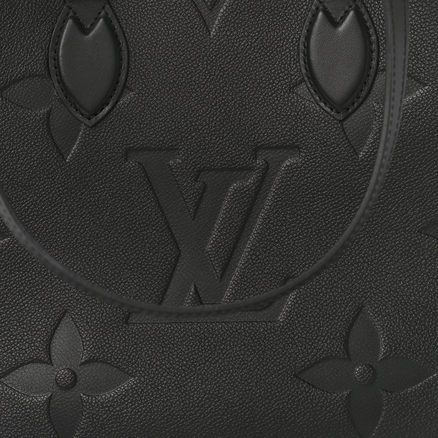 Louis Vuitton Empreinte Monogram Giant Onthego MM Black 7 of 9