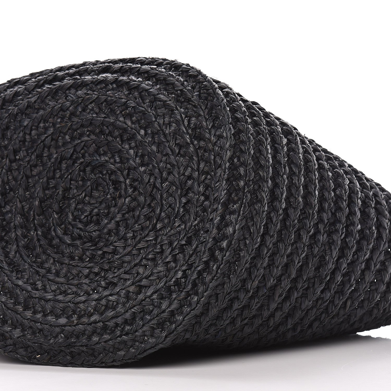 Saint Laurent Raffia Medium Panier Bag Black 9 of 13