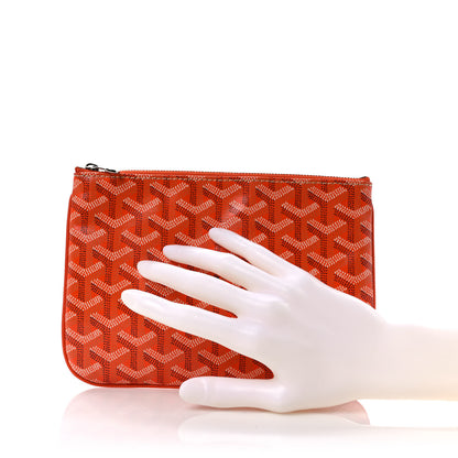 Goyard Goyardine Senat Pochette PM Orange 2 of 6