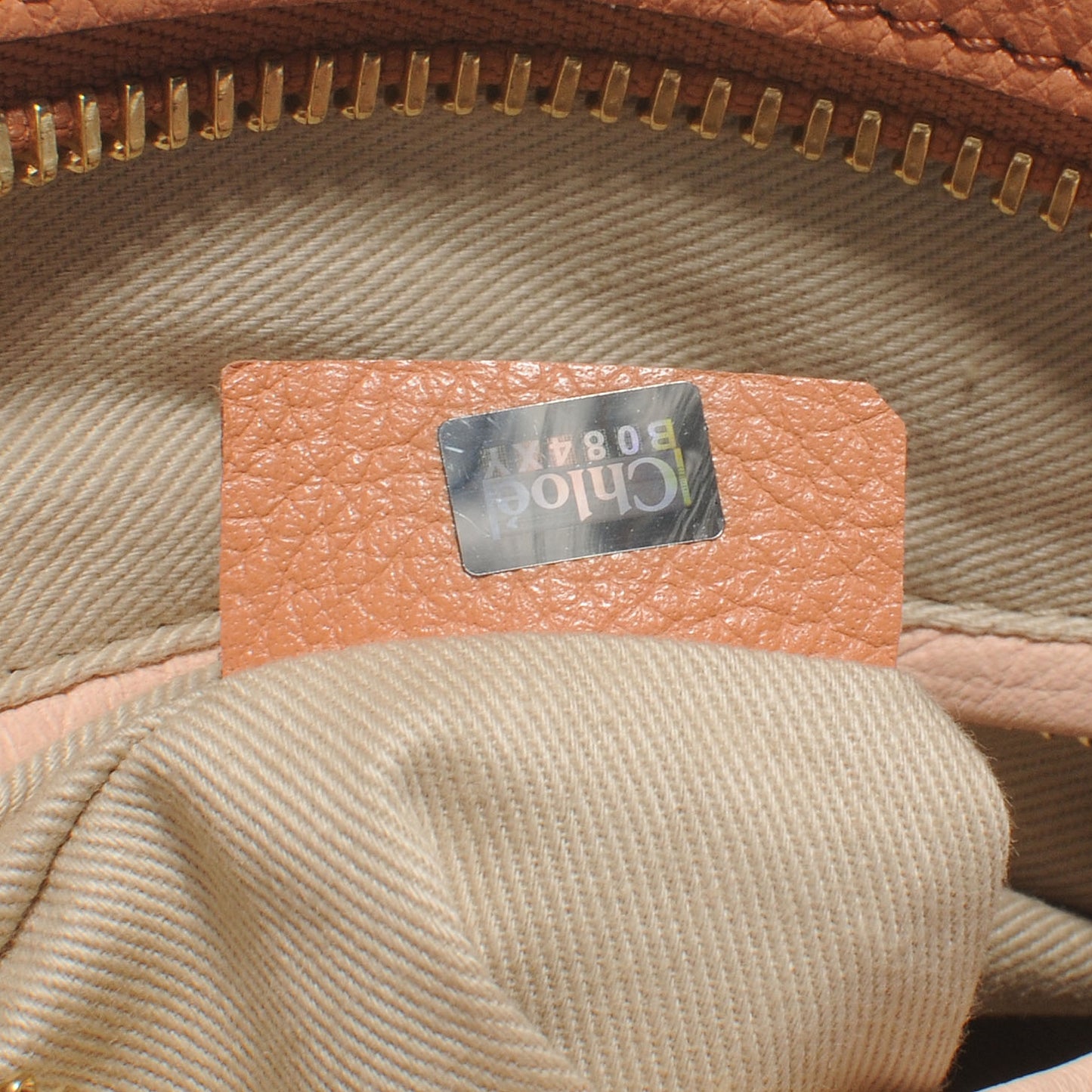Leather Small Paraty Tote Salmon