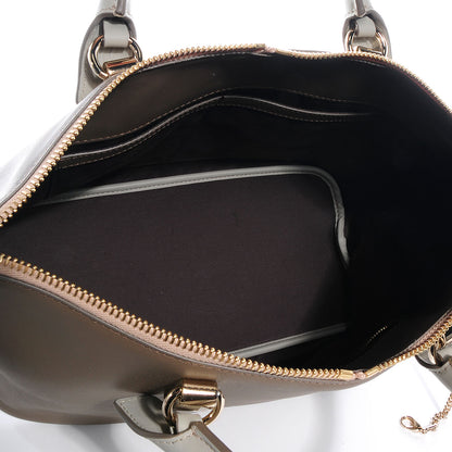 Chloe Calfskin Small Baylee Tote Pearl Grey 5 of 8