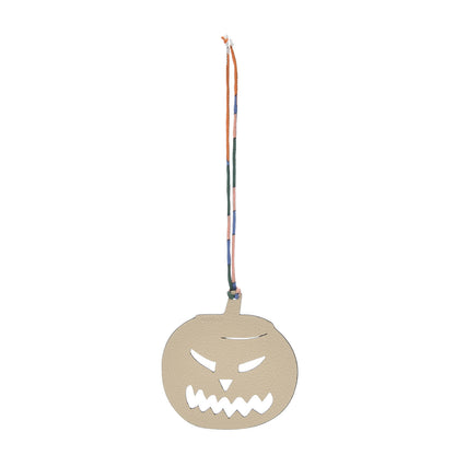 Hermes Epsom Togo Petit H Pumpkin Bag Charm Bleu de Malte Craie 2 of 5