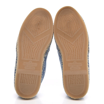 Louis Vuitton Monogram Denim Mens Bidart Espadrilles 5 Blue 5 of 9