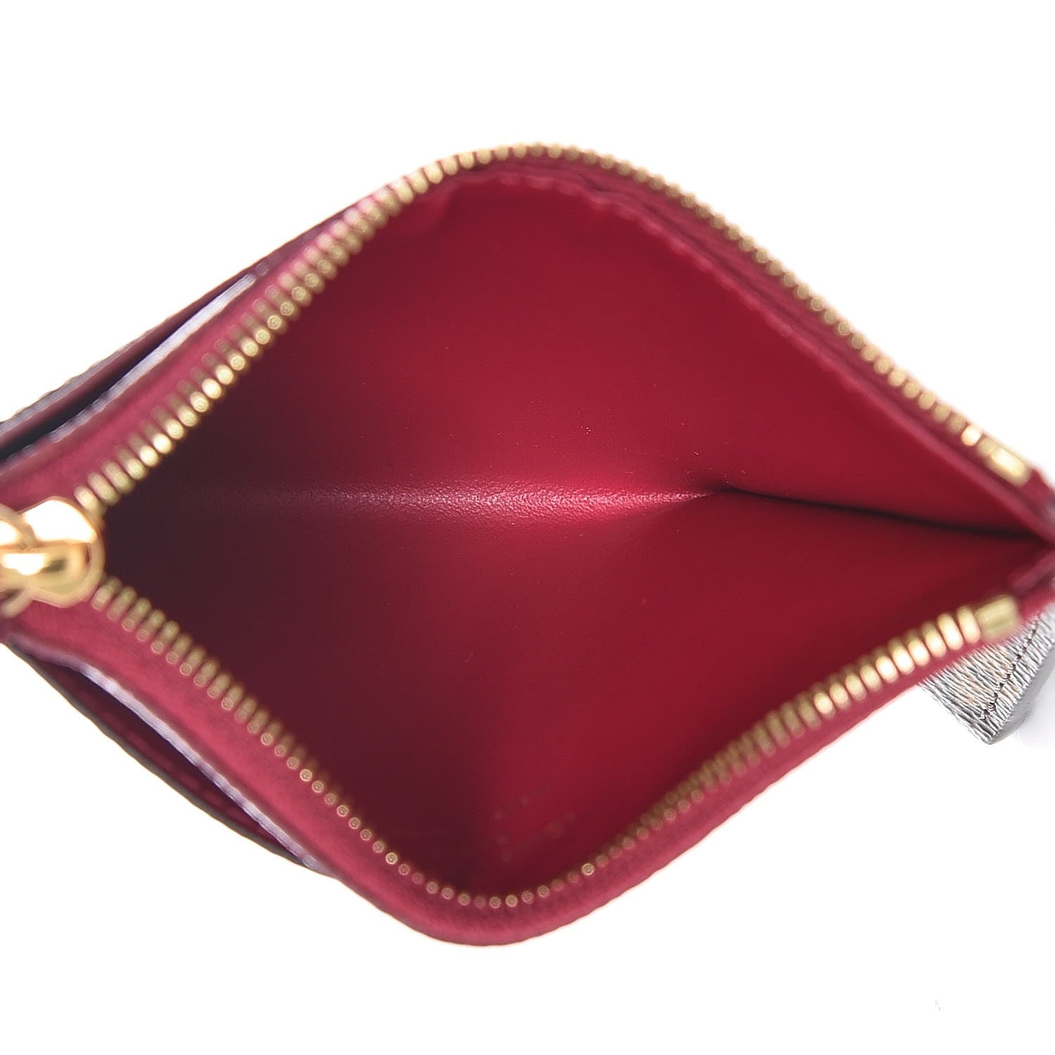Louis Vuitton Monogram Zipped Card Holder Fuchsia 5 of 7