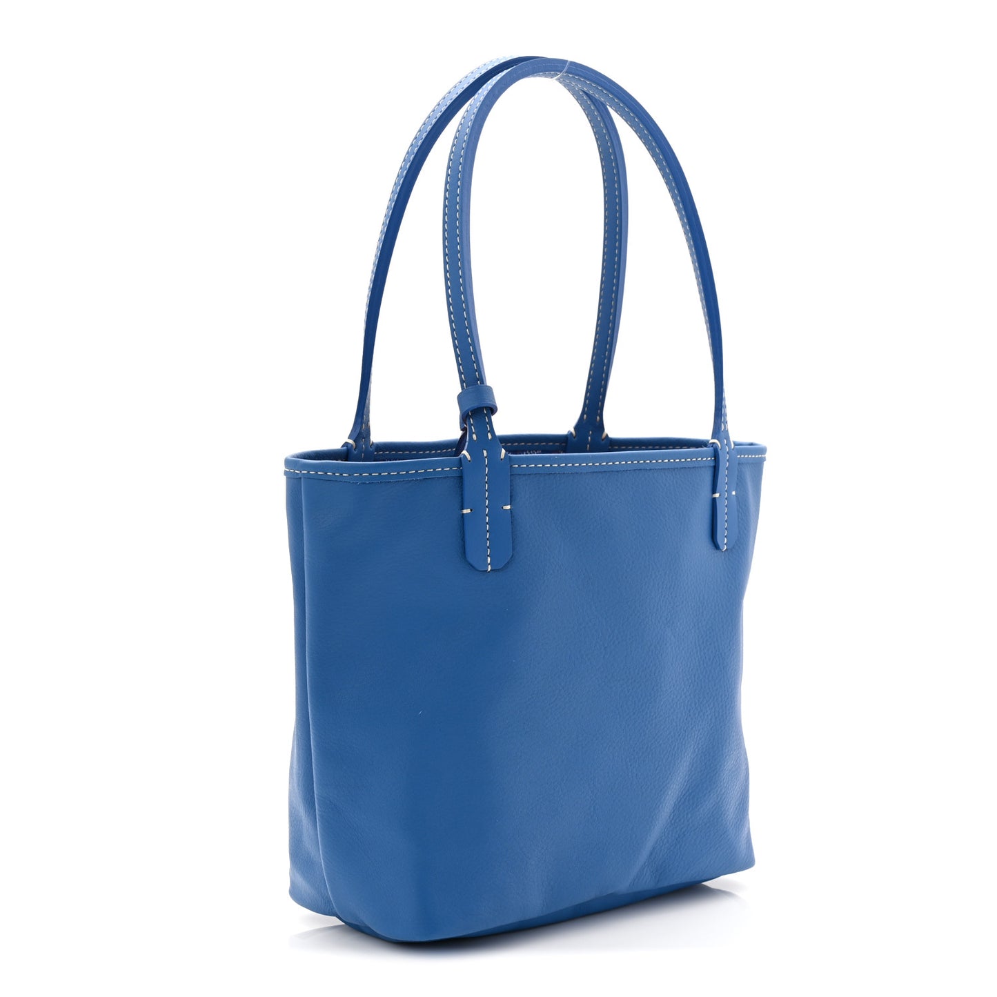 Goyardine Reversible Mini Anjou Sky Blue