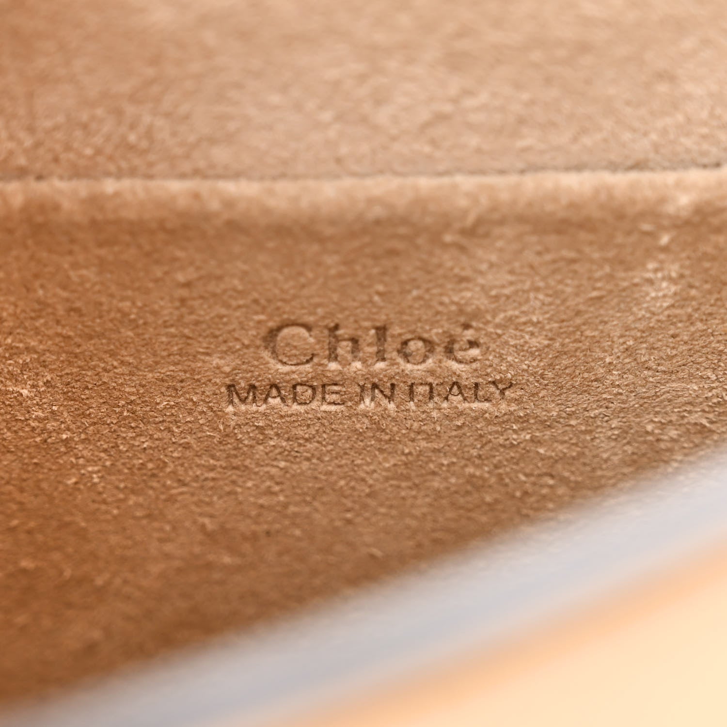 Chloe Calfskin Suede Small Nile Bracelet Bag Bleached Brown 6 of 11