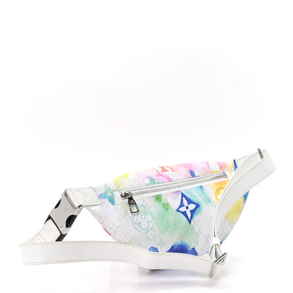 Louis Vuitton Monogram Watercolor Discovery Bumbag Multicolor 3 of 10