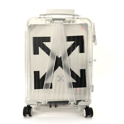 Rimowa OFF-WHITE X RIMOWA Polycarbonate Luggage Transparent 1 of 8