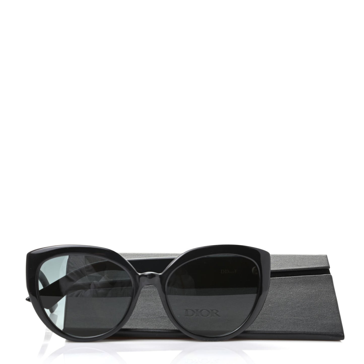 Acetate DDiorF Cat Eye Sunglasses Black