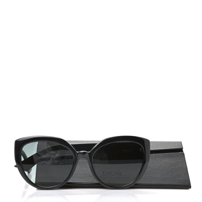 Christian Dior Acetate DDiorF Cat Eye Sunglasses Black 7 of 7