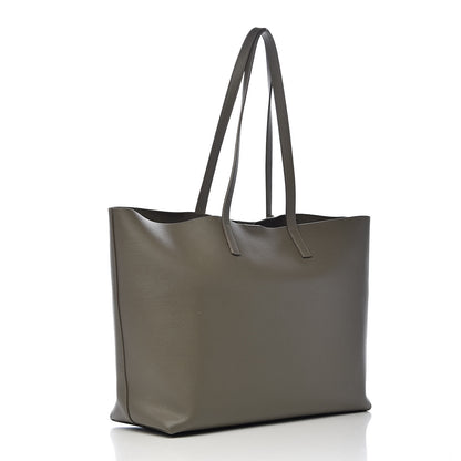 Saint Laurent Calfskin Large Shopping Tote Kaki Militaire 4 of 17