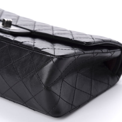 Chanel Aged Calfskin Quilted 2.55 Reissue 225 Flap Black 7 of 11