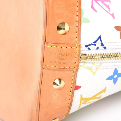 Louis Vuitton Monogram Multicolor Alma White 6 of 10