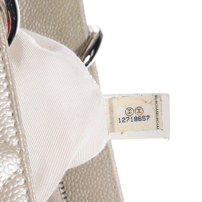 Chanel Caviar Quilted Grand Shopping Tote GST Pearl 5 of 7